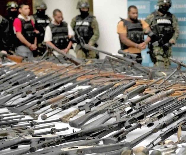 Anuncian aseguro de 39 mil armas ilegales