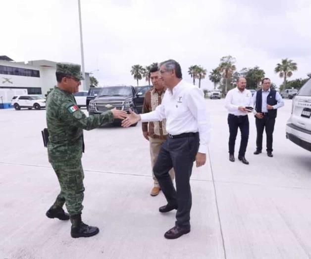 Llega gobernador a Matamoros Llega gobernador a Matamoros