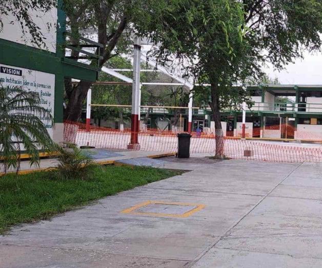 Suspenden clases en Conalep… por falla eléctrica