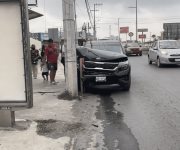 #REYNOSA Accidente en el bulevar Hidalgo deja un saldo de dos lesionados.