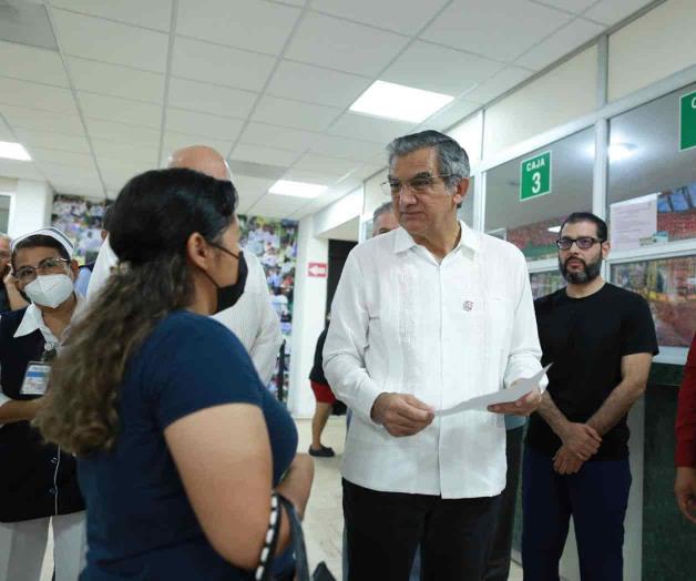 Visita gobernador el Hospital General Visita gobernador el Hospital General