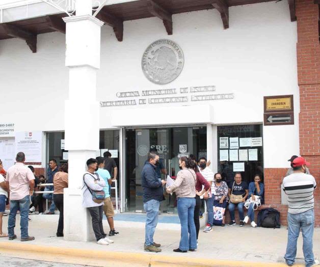 Reportan fallas para tramitar pasaporte