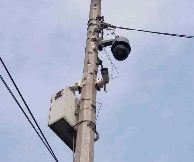 Vandalizan cámaras de videovigilancia