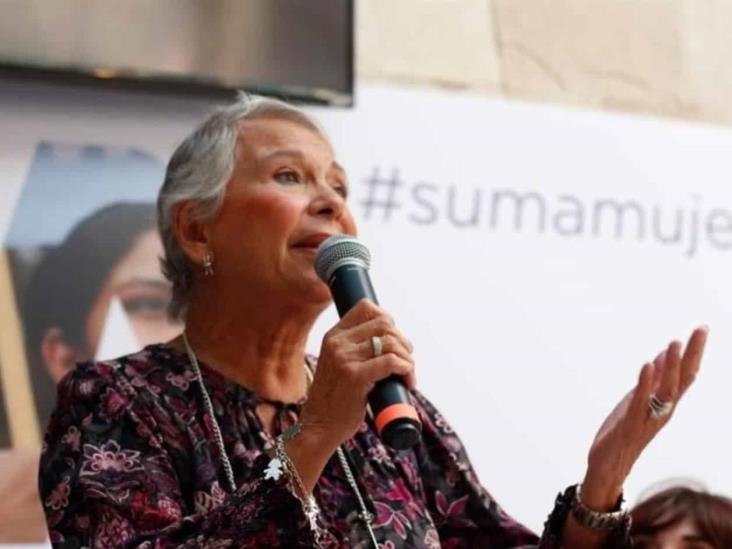 Moriré tranquila si una mujer llega a la Presidencia Moriré tranquila si una mujer llega a la Presidencia