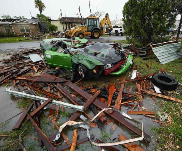 Pega devastador tornado