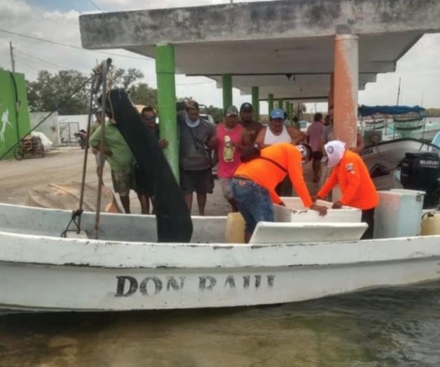 Detienen a 20 pescadores furtivos en Río Lagartos, Yucatán