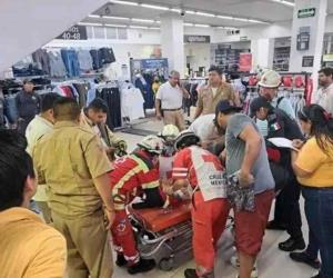 Queda pie de menor atrapado en escalera eléctrica