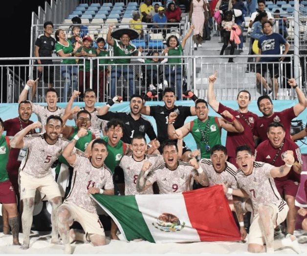 Selección Mexicana de Futbol de Playa logra calificación al Mundial