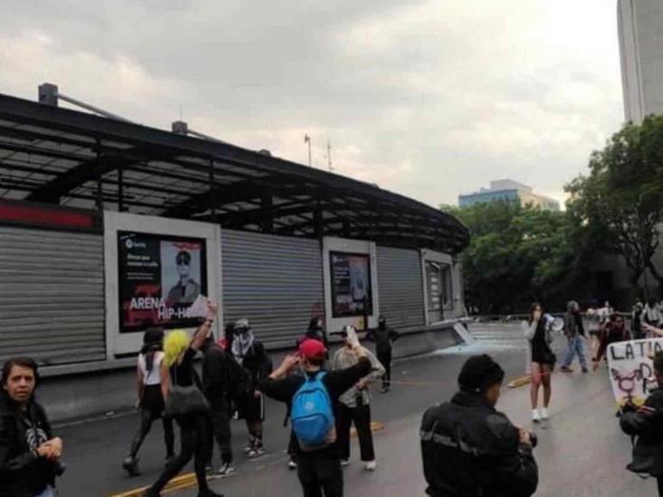 Protesta colectivo Trans para exigir respeto a sus derechos Protesta colectivo Trans para exigir respeto a sus derechos