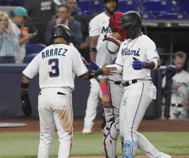 Derrotan Marlines a  Nacionales