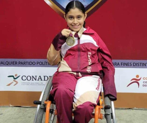 Va tamaulipeca Ashley Cruz a los Parapanamericanos Juveniles 2023