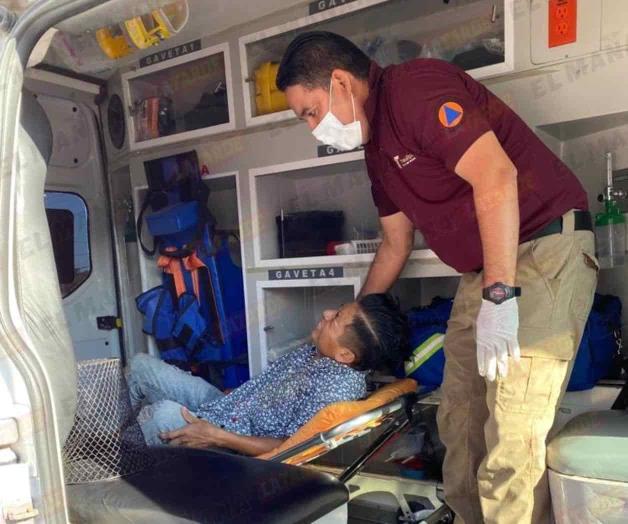 Arrollado ebrio por atravesarse al paso de vehículos