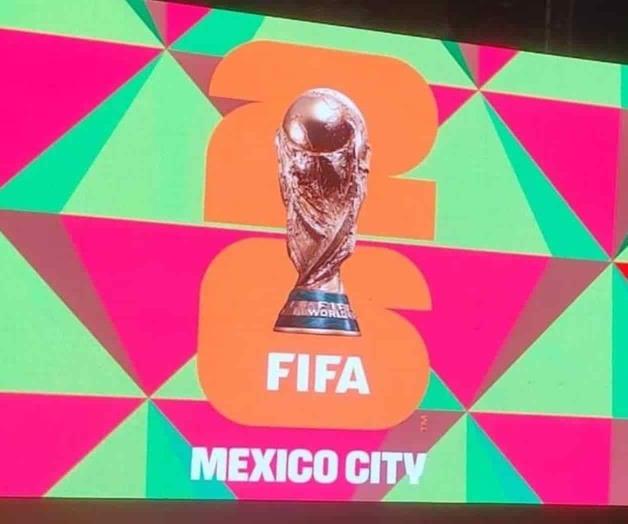 Presentan logo de la CDMX para el Mundial 2026 