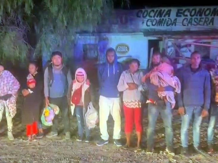 Rescatan a 34 migrantes de autobús secuestrado Rescatan a 34 migrantes de autobús secuestrado