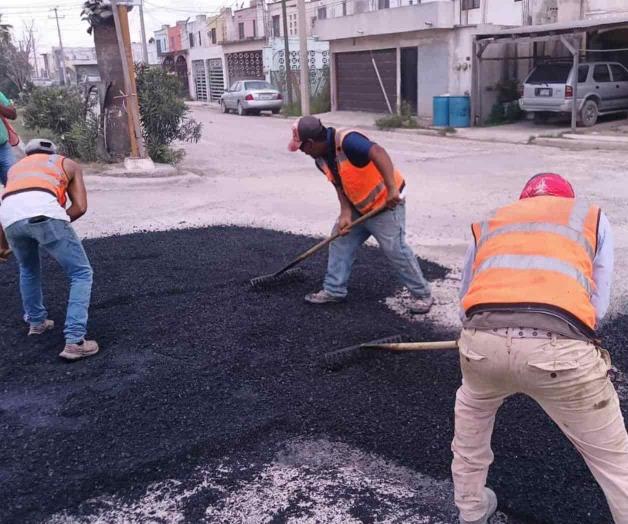 Rehabilitan los accesos a escuela y fraccionamiento Rehabilitan los accesos a escuela y fraccionamiento