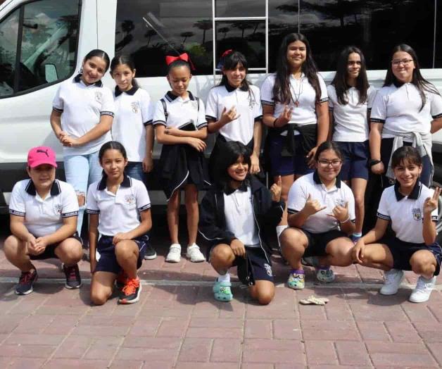 Van j&oacute;venes a torneo estatal representando la zona norte