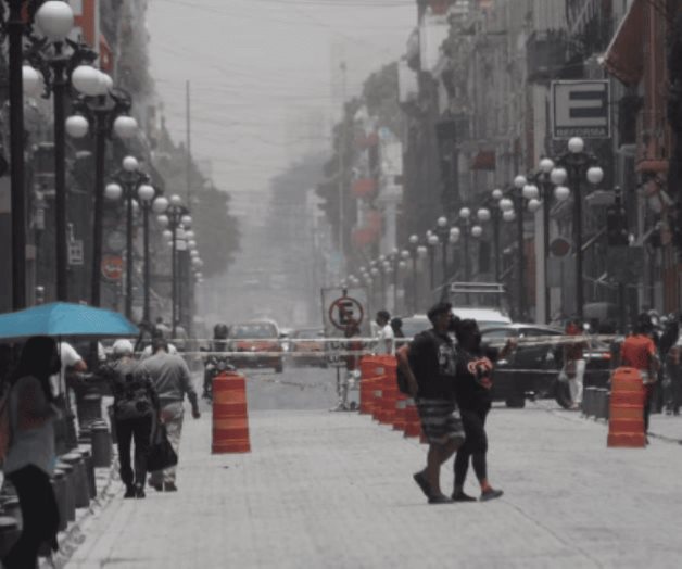 Disminuye caída de ceniza en zona metropolitana de Puebla Disminuye caída de ceniza en zona metropolitana de Puebla