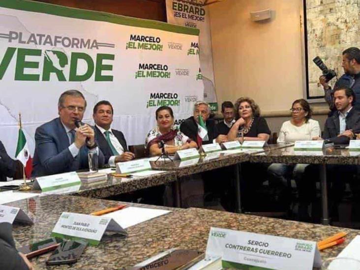 Se reúne Ebrard con dirigentes del Partido Verde Se reúne Ebrard con dirigentes del Partido Verde