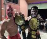 Komander y Arez, nuevos campeones de parejas AAA