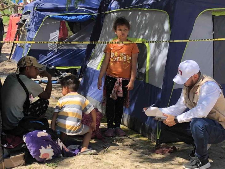 Cruzan los migrantes sin regreso Cruzan los migrantes sin regreso