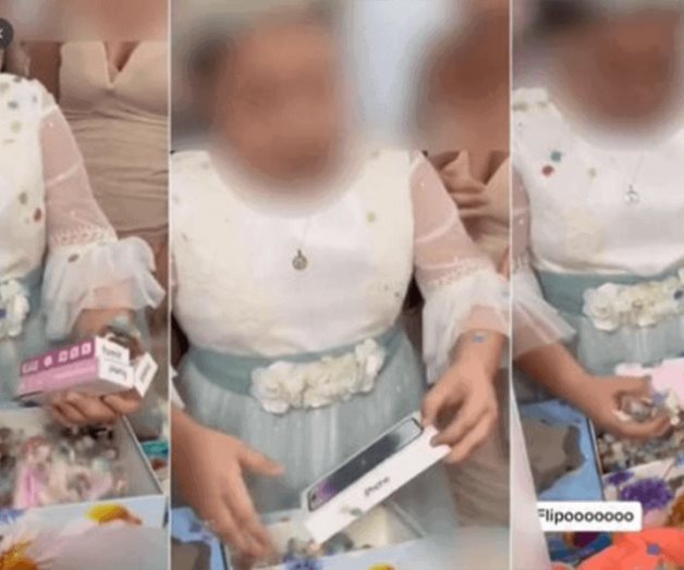 Polémico regalo por primera comunión; niña recibe vapeador Polémico regalo por primera comunión; niña recibe vapeador