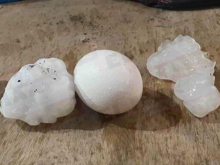 Llueve enorme granizo en Reynosa Llueve enorme granizo en Reynosa