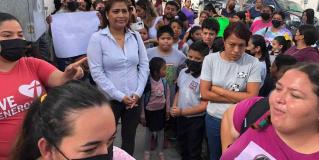 Matamoros: Padres de familia toman las instalaciones de la escuela primaria Alberto García Tavizón