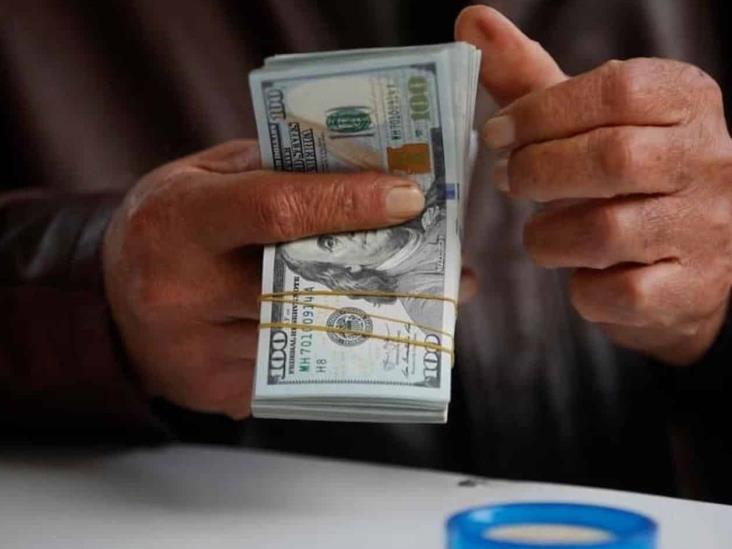 Hila peso dos semanas con plusvalía ante el dólar Hila peso dos semanas con plusvalía ante el dólar