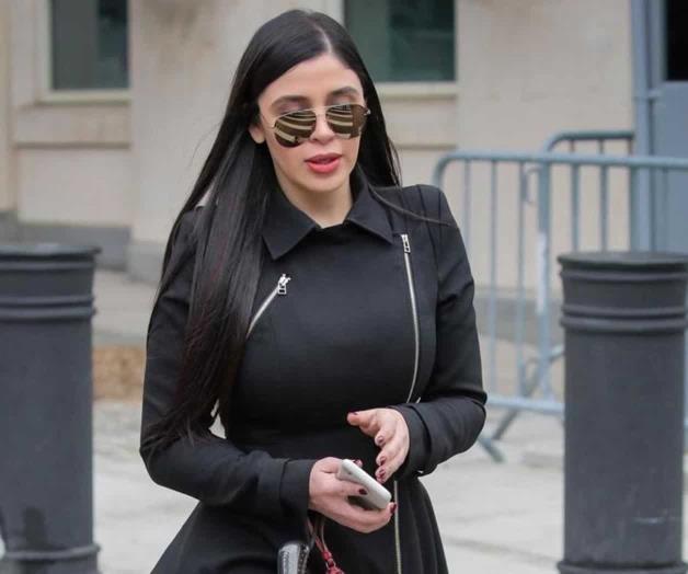 Sale de prisión de EU Emma Coronel, esposa del Chapo Guzmán Sale de prisión de EU Emma Coronel, esposa del Chapo Guzmán