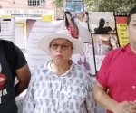 #CDVICTORIA Continúa manifestación en la Rectoría de la UAT, por acoso laboral a personal docente y administrativo.