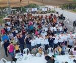Inaugura alcaldesa vado de concreto