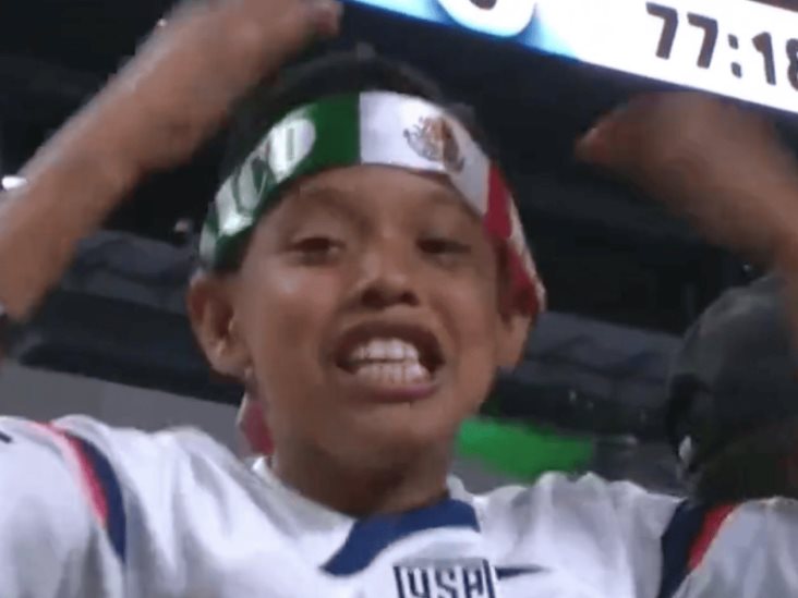 Niño cambia a México por Estados Unidos en polémica celebración Niño cambia a México por Estados Unidos en polémica celebración