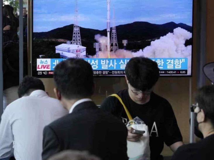 Admite Corea del Norte nuevo fracaso lanzando un satélite Admite Corea del Norte nuevo fracaso lanzando un satélite