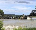 Cae tren de carga a río Yellowstone