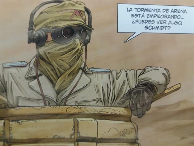 El Afrika Korps vuelve a combatir con sus ‘panzers’ en un desierto de viñetas