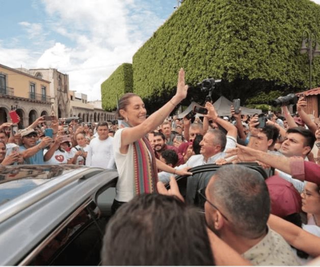 AMLO cre&oacute; pensi&oacute;n para adultos mayores, no Fox: Sheinbaum
