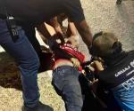 Vehículo fantasma arrolla a adulto mayor