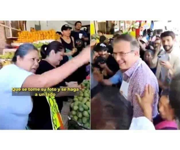 Corren a Marcelo Ebrard de mercado en Cuernavaca