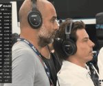 Pep Guardiola sorprende con su presencia en el GP de Gran Bretaña