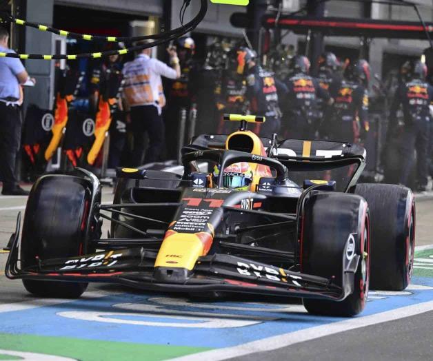 Checo P&eacute;rez remonta pero no alcanza podio en Gran Premio de Gran Breta&ntilde;a