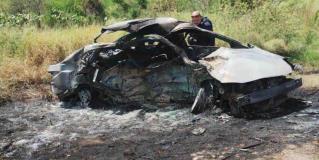 Fatal accidente en carretera Matamoros-Victoria deja cinco personas sin vida