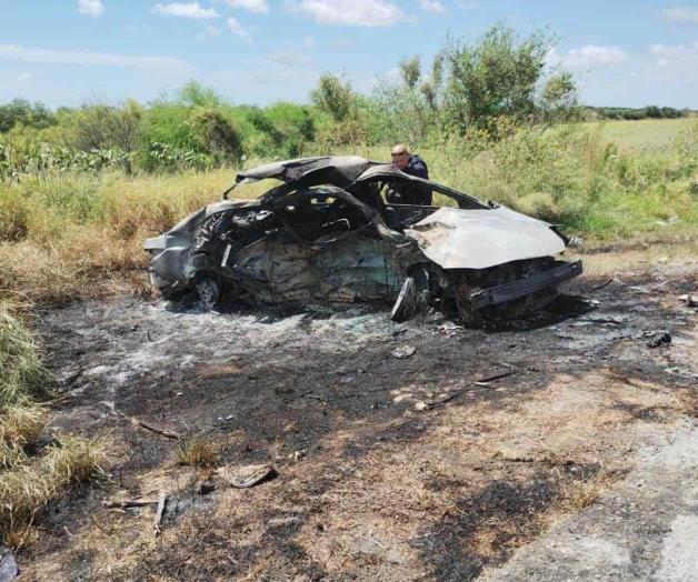 Fatal accidente en carretera Matamoros–Victoria deja cinco personas sin vida