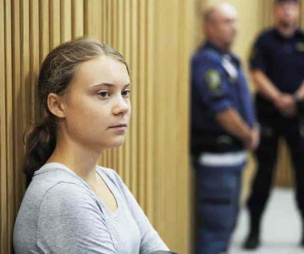 Tribunal en Suecia multa a Greta Thunberg  por desacato a policía durante protesta