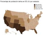 Los latinos sobrepasan a blancos no hispanos
