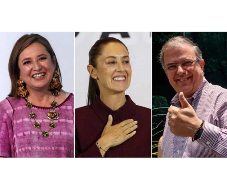 Xóchitl sigue lejos de Sheinbaum y Ebrard Xóchitl sigue lejos de Sheinbaum y Ebrard