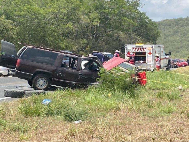 Un bebé y un adulto sin vida deja choque en carretera Mante-Victoria Un bebé y un adulto sin vida deja choque en carretera Mante-Victoria