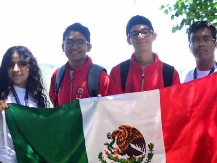 Logran niños matemáticos 3 oros y 1 plata en olimpiada Logran niños matemáticos 3 oros y 1 plata en olimpiada