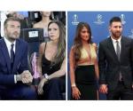 Captan a Victoria y David Beckham  en cita doble con Messi