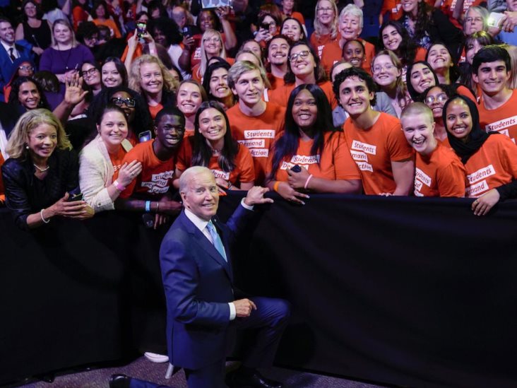 Biden requiere del apoyo de los jóvenes en su búsqueda de la reelección Biden requiere del apoyo de los jóvenes en su búsqueda de la reelección