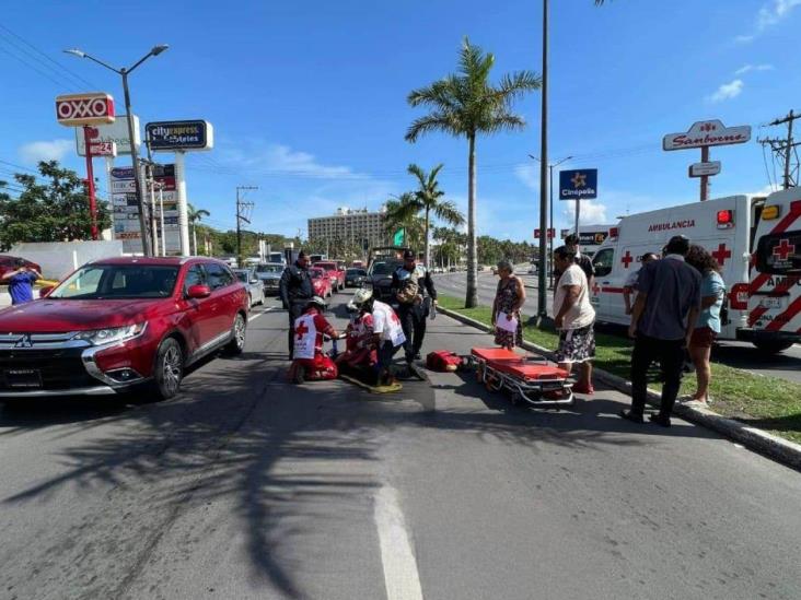 Arrollan a empleada en avenida Hidalgo de Tampico Arrollan a empleada en avenida Hidalgo de Tampico